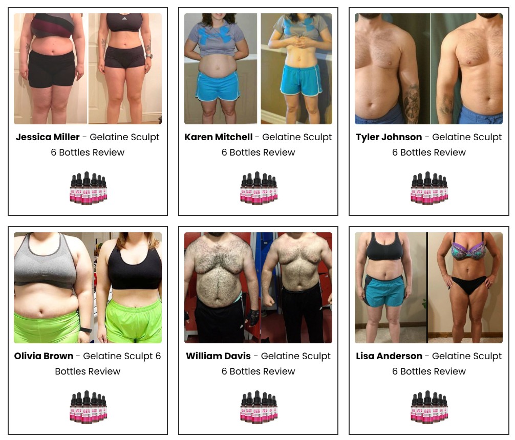 Customer review collage